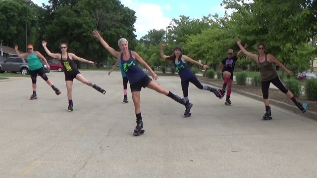 'Kangoo Jumps Dance Workout \"Fireball\"'