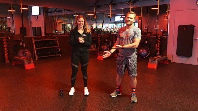 'Orangetheory Fitness - Colorado Springs - dumbbell half get up'