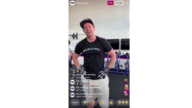 'Mark Wahlberg Instagram Live Workout  - March 26, 2020'