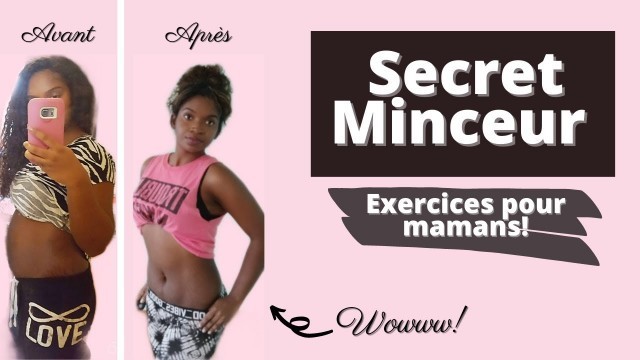 'Exercice à la maison pour maman |Routine fitness débutant après grossesse |exercice facile et rapide'