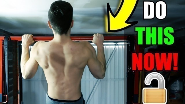 'The Best Exercise To Increase Pull Ups | Scapula Pull Up Tutorial'