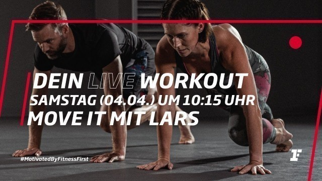 'Fitness First Live Workout - Move It mit Lars'