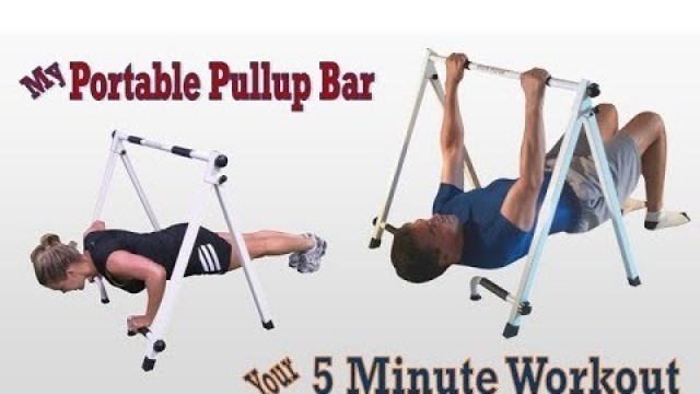 'My Portable Pullup Bar for Home Fitness'