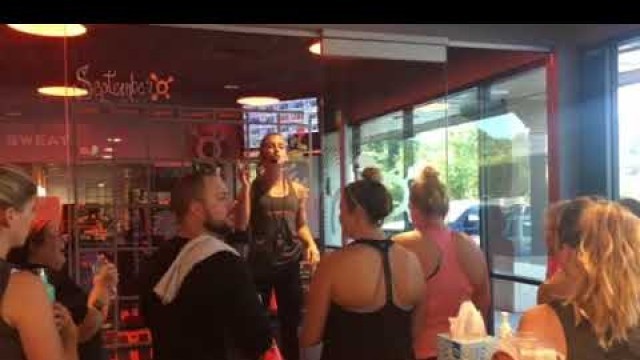 'Brooke Rooney\'s OrangeTheory Fitness Lobby Intro'