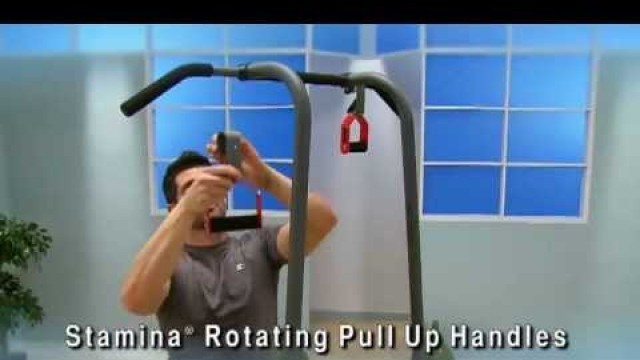 'Stamina Rotating Pull Up Handles - Fitness Direct'