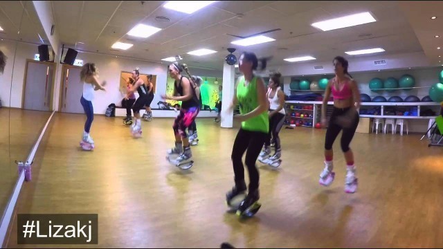 'KANGOO JUMPS with Liza Hazan   אימון קנגו גאמפס (אירובי) לשירפת קלוריות עם ליזה חזן'