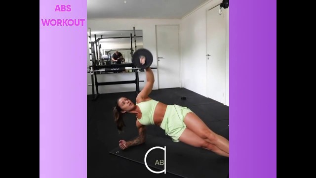 'PUMP YOUR ABS - CRAZIEST FITNESS GIRL | MUSCLE MADNESS'