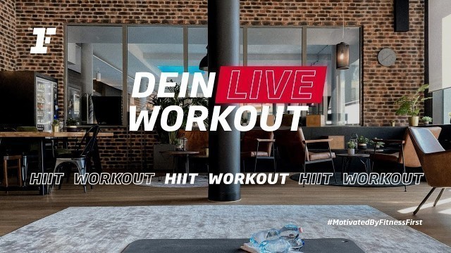 'Fitness First Neujahrs-Workout - HIIT Workout mit Filiz'