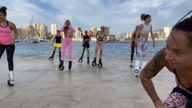 'Kangoo Jumps workout #57 Fitness Tour Calpe,Spain'