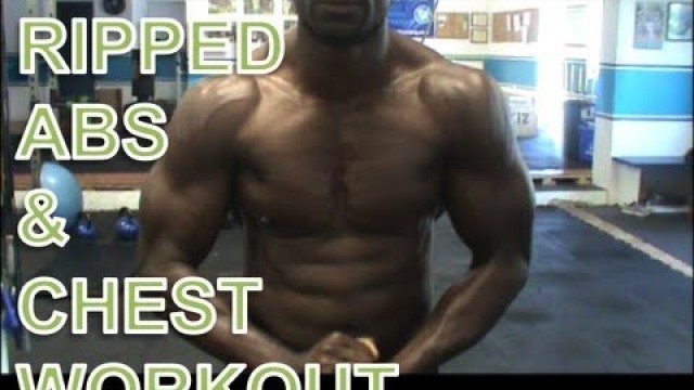 'RIPPED ABS AND CHEST WORKOUT - FUNK ROBERTS'