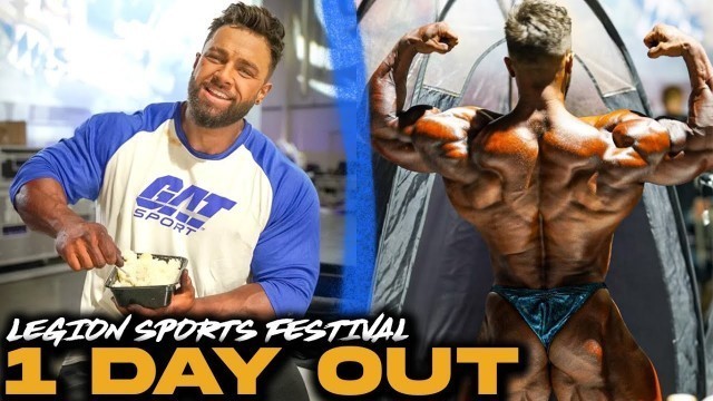 'LAST PUMP WORKOUT | 1 DAY OUT LEGION SPORTS FESTIVAL | REGAN GRIMES'