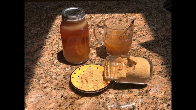 'Freeze Drying and Powdering Chicken Bone Broth'