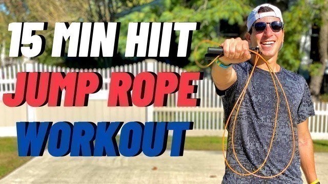 '15 Minute HIIT Jump Rope Workout - Hip-Hop 