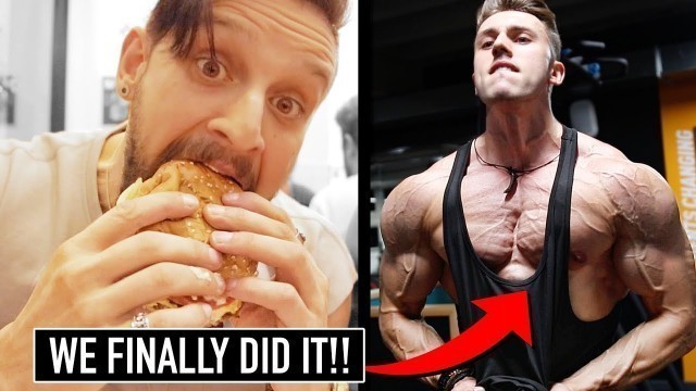 'LOSING MY FIVE GUYS VIRGINITY | Insane Burger Pump Workout Ft. Brandon Harding'