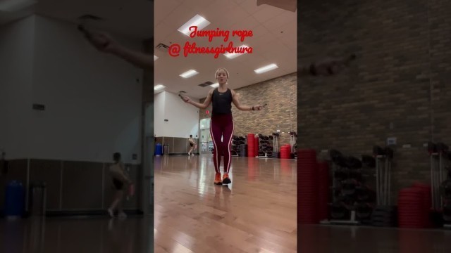 'Improving slowly my jumping rope 