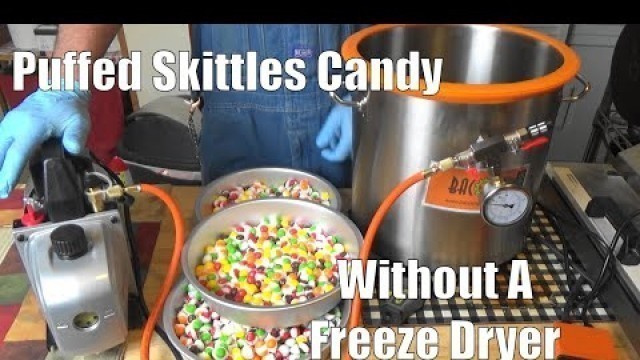 'How To Make Puffed Skittles Candy WITHOUT A Freeze Dryer Ep230'