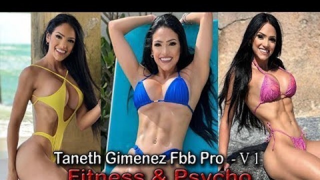 'Taneth Gimenez Fitness Model | Flexing Girl Muscles | Female Bodybuilder | Fbb Pro | Workout'