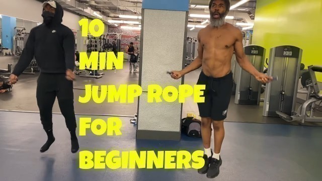 '10 Min Beginner Jump Rope Workout | That\'s Good Money'