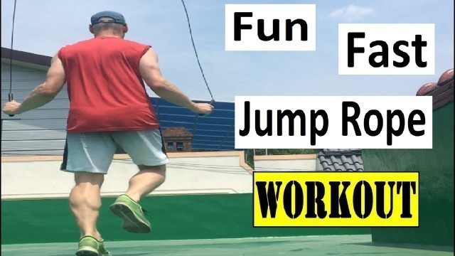 'Jump Rope Amateur Boxing Style Workout – 3 Rounds of 3 Minutes | Jump Rope Jog Step | Fun Cardio'