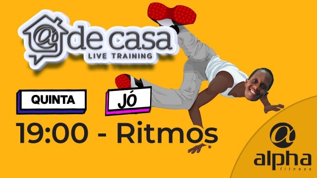 '[16/07 - 19h00] RITMOS com Jó'