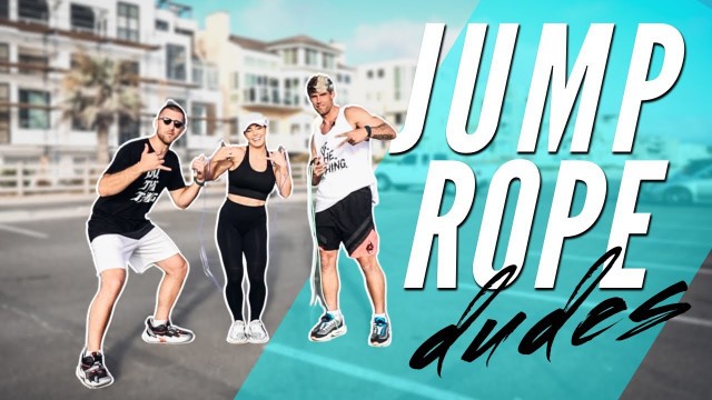 'My first time doing the boxer skip | jump rope workout'