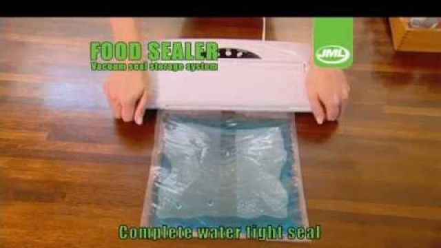 'JML Vacuum Kitchen Packaging Food Sealer Storage System with Rolls'