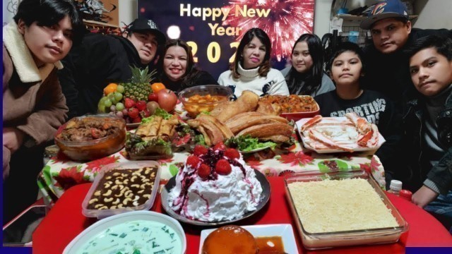 'Handaang Pinoy (New Years Eve) Mukbang | Happy New Year 2021'