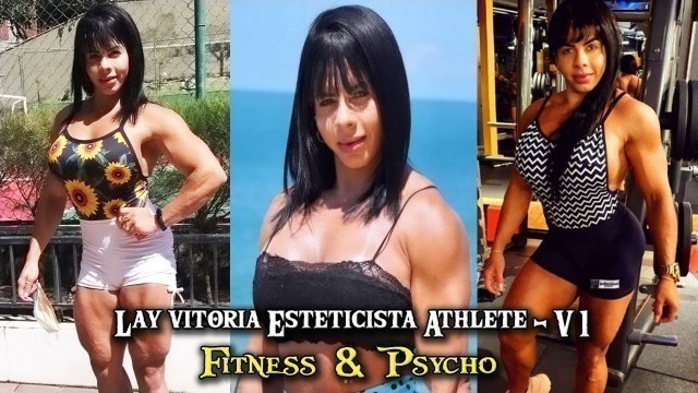 'Lay vitoria Esteticista Flexing Muscle | Fbb Pro Strong Muscle Girl | Female Fitness Motivation'