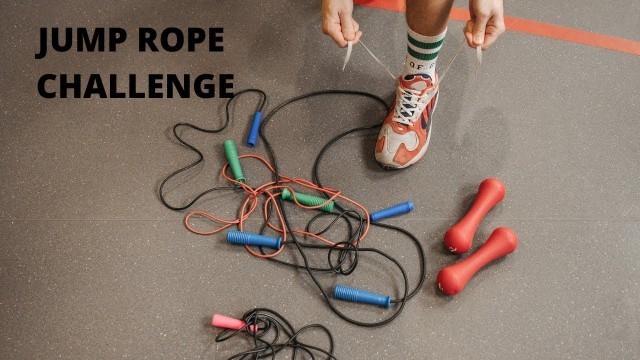 'Jump Rope Challenge'