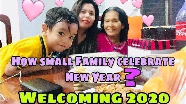 'Filipino Family on New Year’s Day Celebration'