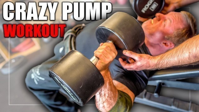 'Crazy Pump Chest Workout *HIGH VOLUME*'