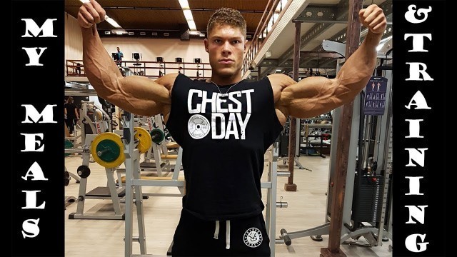 'PRE-CONTEST Meals - CHEST + BACK PUMP Workout'