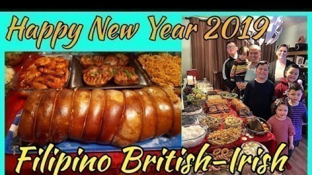 'Filipino British-Irish (FBI) Family | Celebrates New Year\'s eve 2019 with other Pinoy Families!'