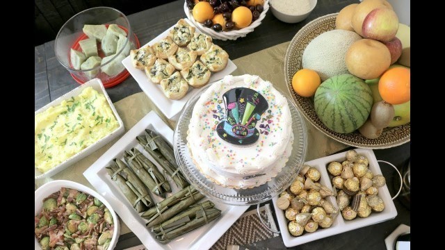 'PAMPASUWERTE SA 2019 + NEW YEARS EVE DINNER | FILIPINA MEDIA NOCHE FOOD IDEAS'