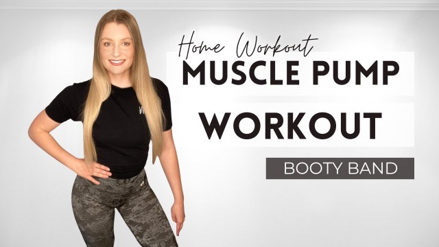 'BOOTY PUMP WORKOUT! Complete before going out for a massive glute pump! | 4 minutes to grow glutes!'