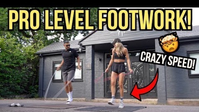 'Running-man footwork tutorial with Lauren Jumps! (MUST WATCH!)'