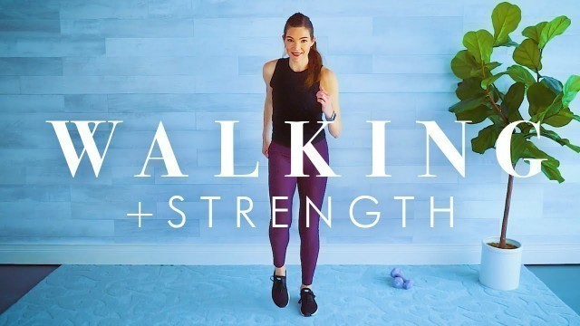 'Walking Workout for Weight Loss with Upper Body Strength and Toning'