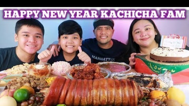 'NEW YEAR\'S EVE 2022 CELEBRATION | MUKBANG PHILIPPINES | @MIKE and LEN channel'