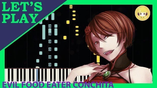 'Evil Food Eater Conchita by mothy [Piano Tutorial]'