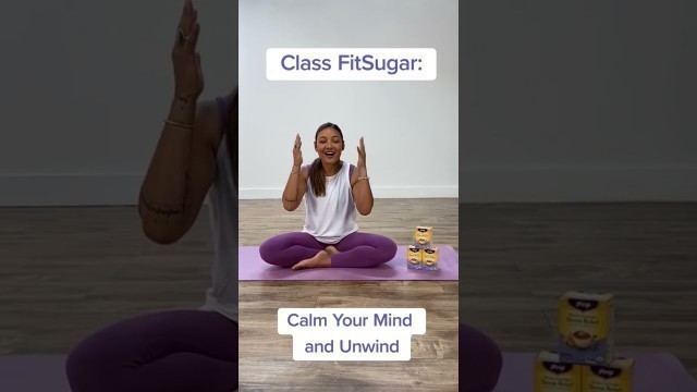 'Class FitSugar: Yoga Pose To Unwind Your Mind |#AD #Shorts'