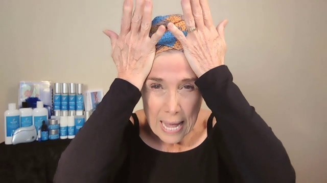 'Tibetan Slide (Wrinkle Releasing & Detacking Step 4) - Facial Exercises by Carolyn\'s Facial Fitness'