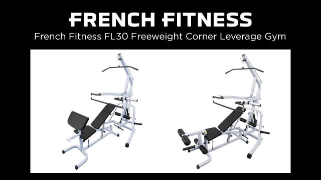 'French Fitness FL30 Freeweight Corner Leverage Gym'