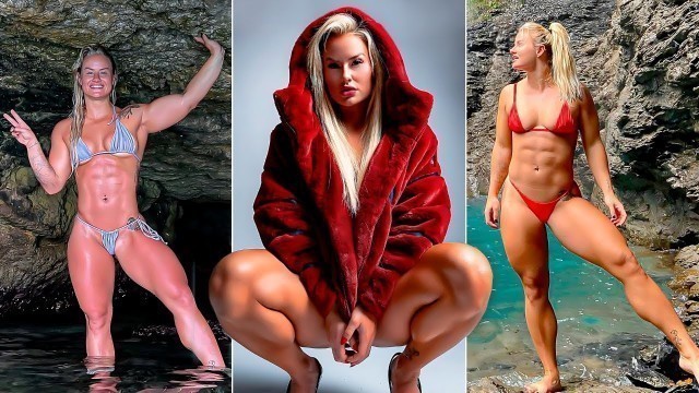 'Blonde bodybuilder Dani Elle Speegle - Women\'s Fitness Motivation 2023'