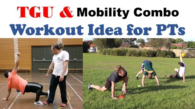 'Turkish Get Up and Mobility Exercises for Boot camp and Group Training | FITNESS EDUCATION ONLINE'