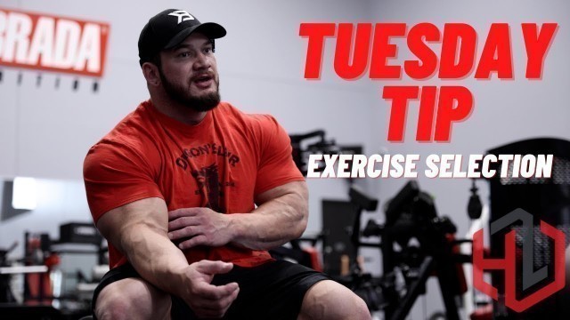 'Exercise Selection | Hunter Labrada | Tuesday Tip'