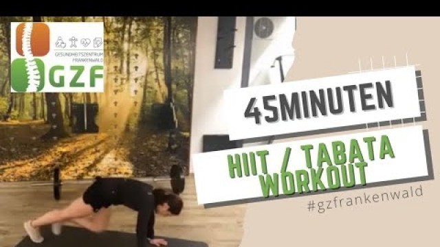 '45 Minuten HIIT / Tabata Workout | GZF Workout #gzfrankenwald'