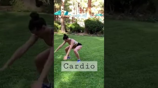 'Cardio workout | Tabata | 5 exercises | #shorts #shortvideo #cardioworkout #fatburningworkout #hiit'