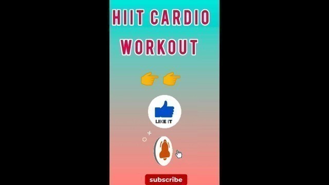 'Fat Burning HIIT CARDIO Workout!! No Equipment.'