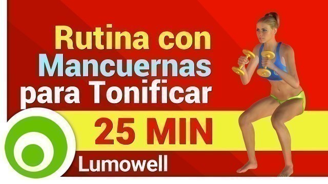 'Rutina con Mancuernas en Casa - Ejercicios para Tonificar el Cuerpo'