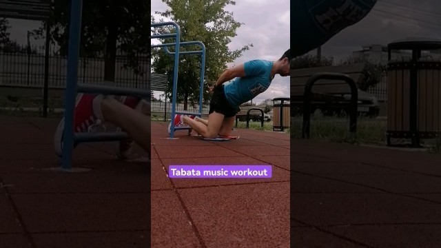 'Tabata music workout #shorts #tabatamusic #tabata #music #tabatamusicworkout'